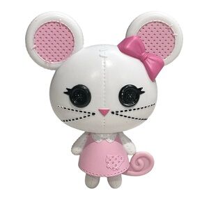 Lalaloopsy Cinder Slippers 4” White Mouse Pet Replacement